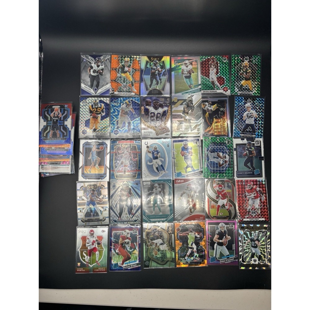 NFL, NBA, MLB Sports Card Lot! 60+ Rookies, Numbered, HOF, Parallels And More! 5